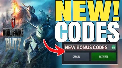 World of Tanks Blitz codes: April 2024 .